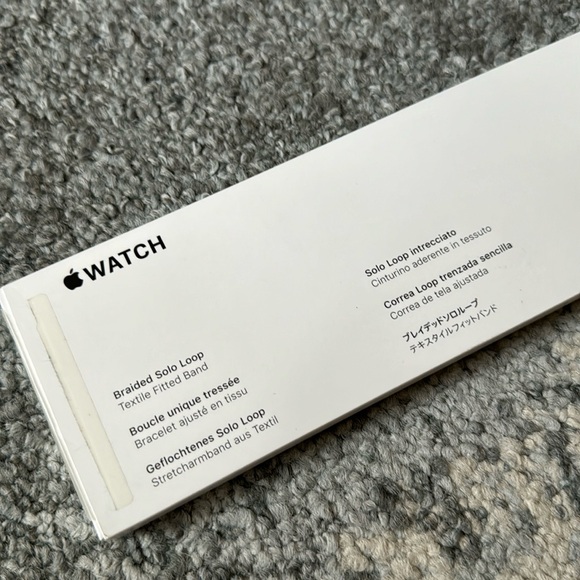 Apple Pink Punch Braided Solo Loop Apple Watch Band - Picture 3 of 7